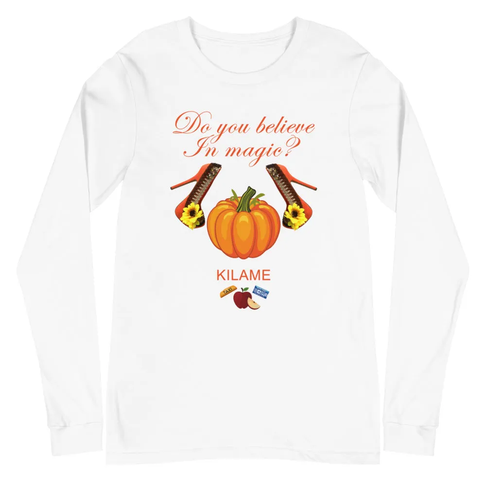 Long Sleeve Tee 'Do you believe in magic'