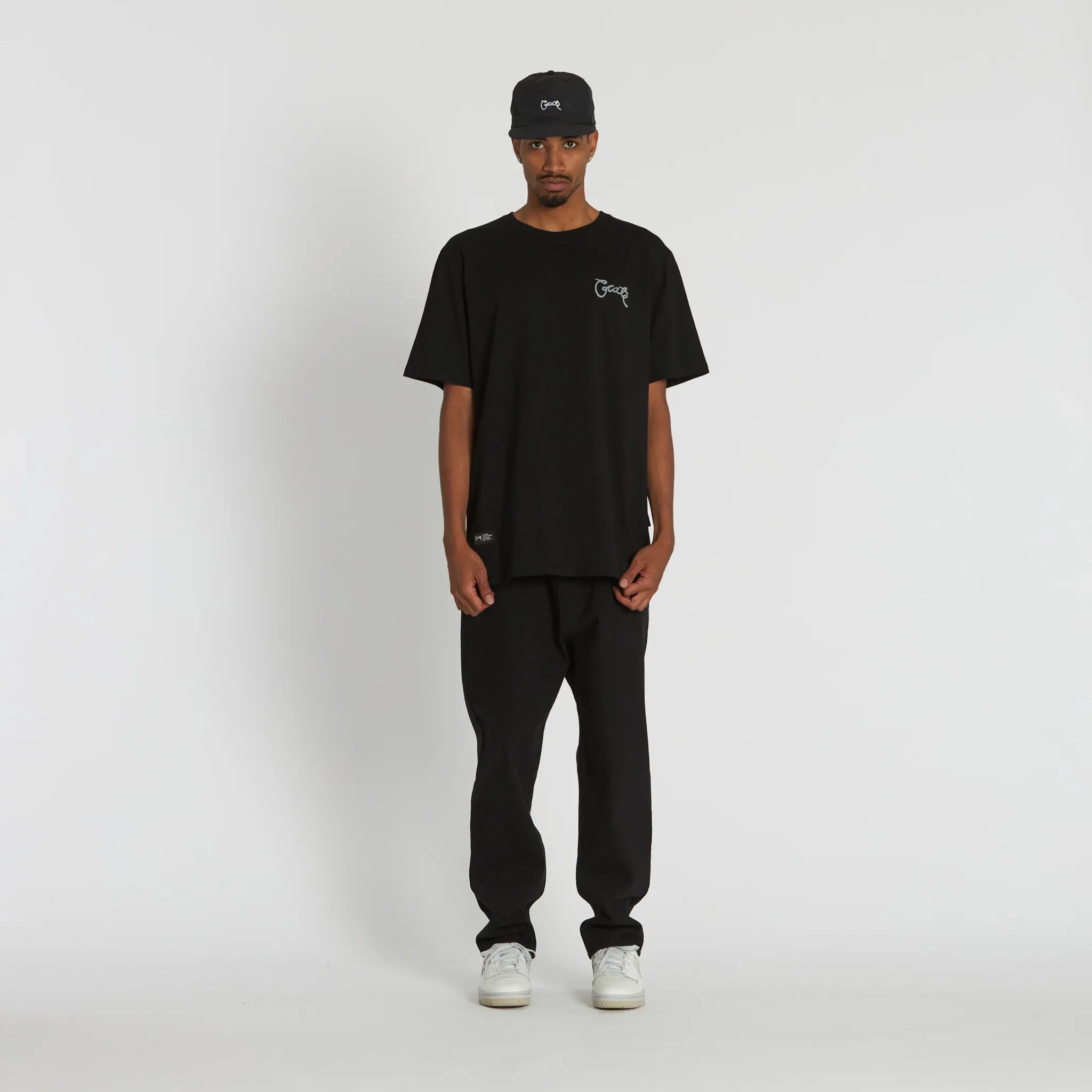 Loose Fit Denim Blk