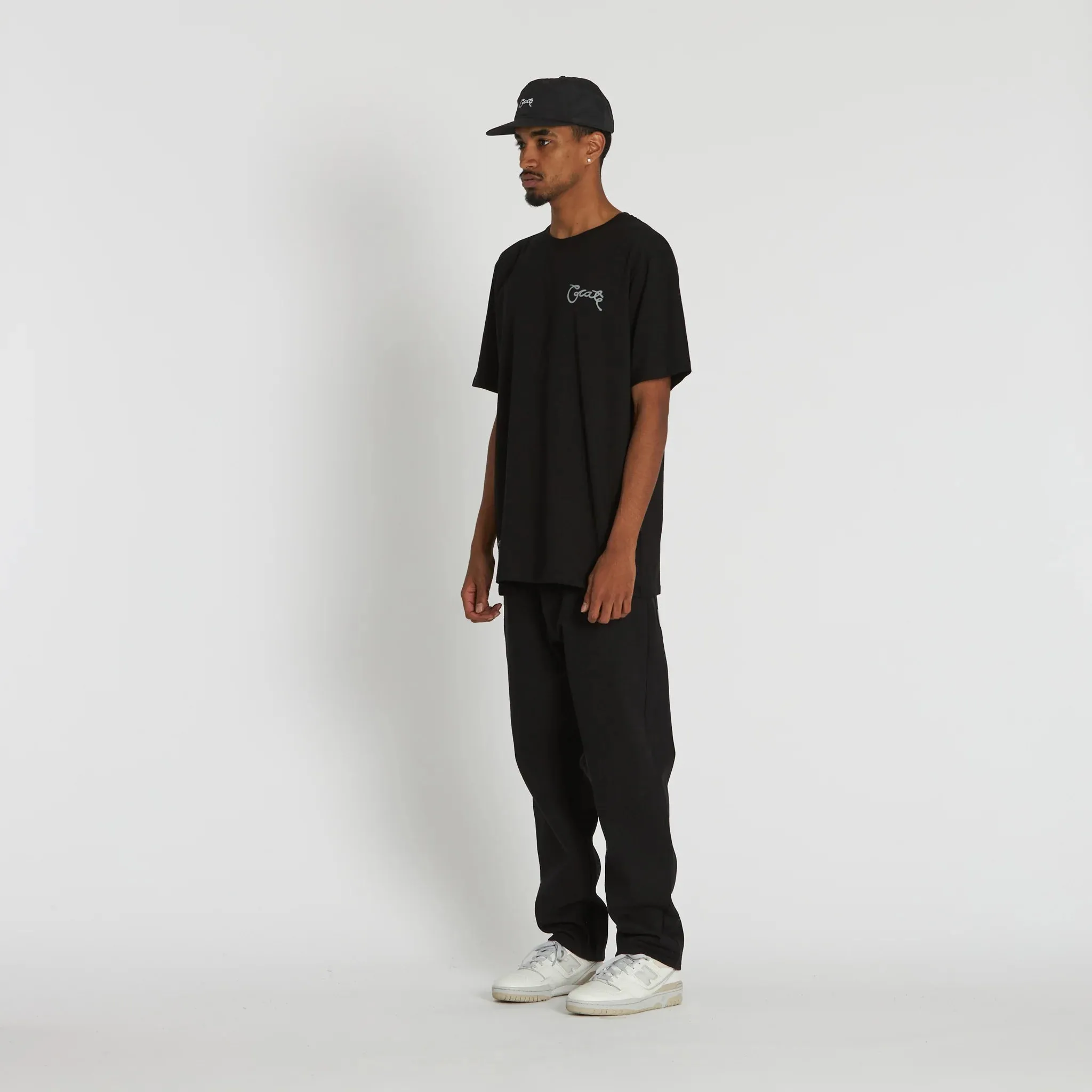 Loose Fit Denim Blk