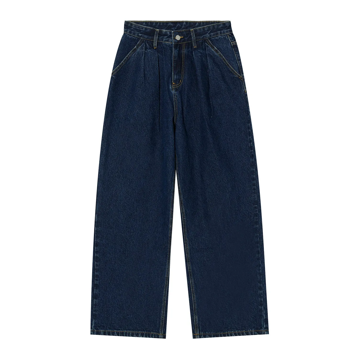 Loose Wide Leg Straight Leg Vintage Jeans