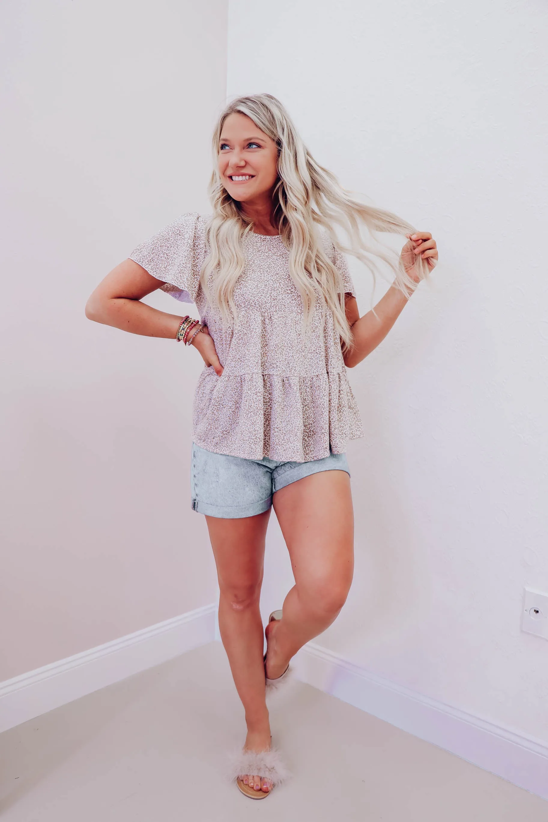 Love The Chase Babydoll Blouse