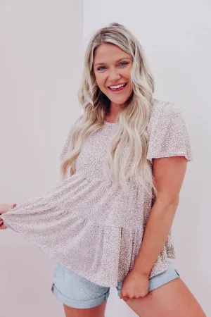 Love The Chase Babydoll Blouse