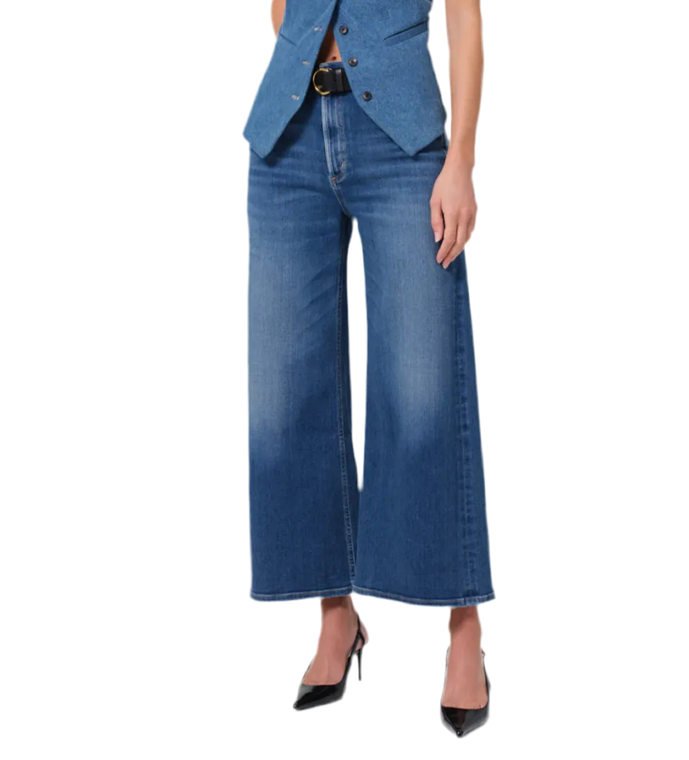 Lyra Wide Leg Crop In Ambry