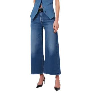 Lyra Wide Leg Crop In Ambry