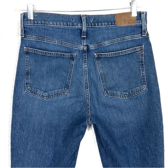 Madewell The Perfect Vintage Jean Raw Frayed Hem Jeans 28