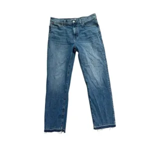 Madewell The Rail Straight Jean Reston Wash Women's Jeans 31 100% Cotton