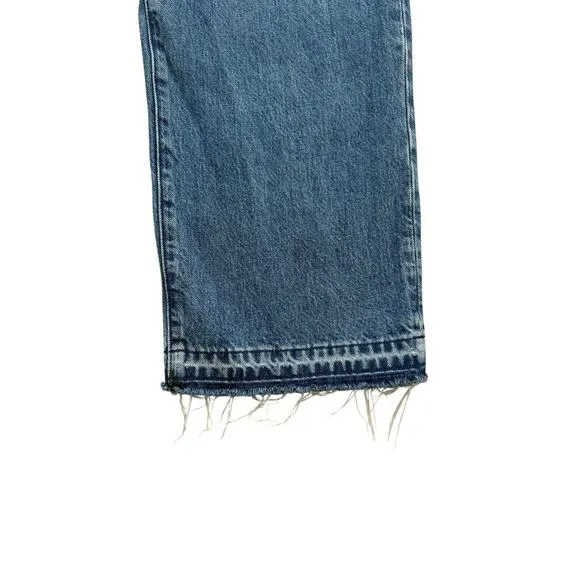 Madewell The Rail Straight Jean Reston Wash Women's Jeans 31 100% Cotton