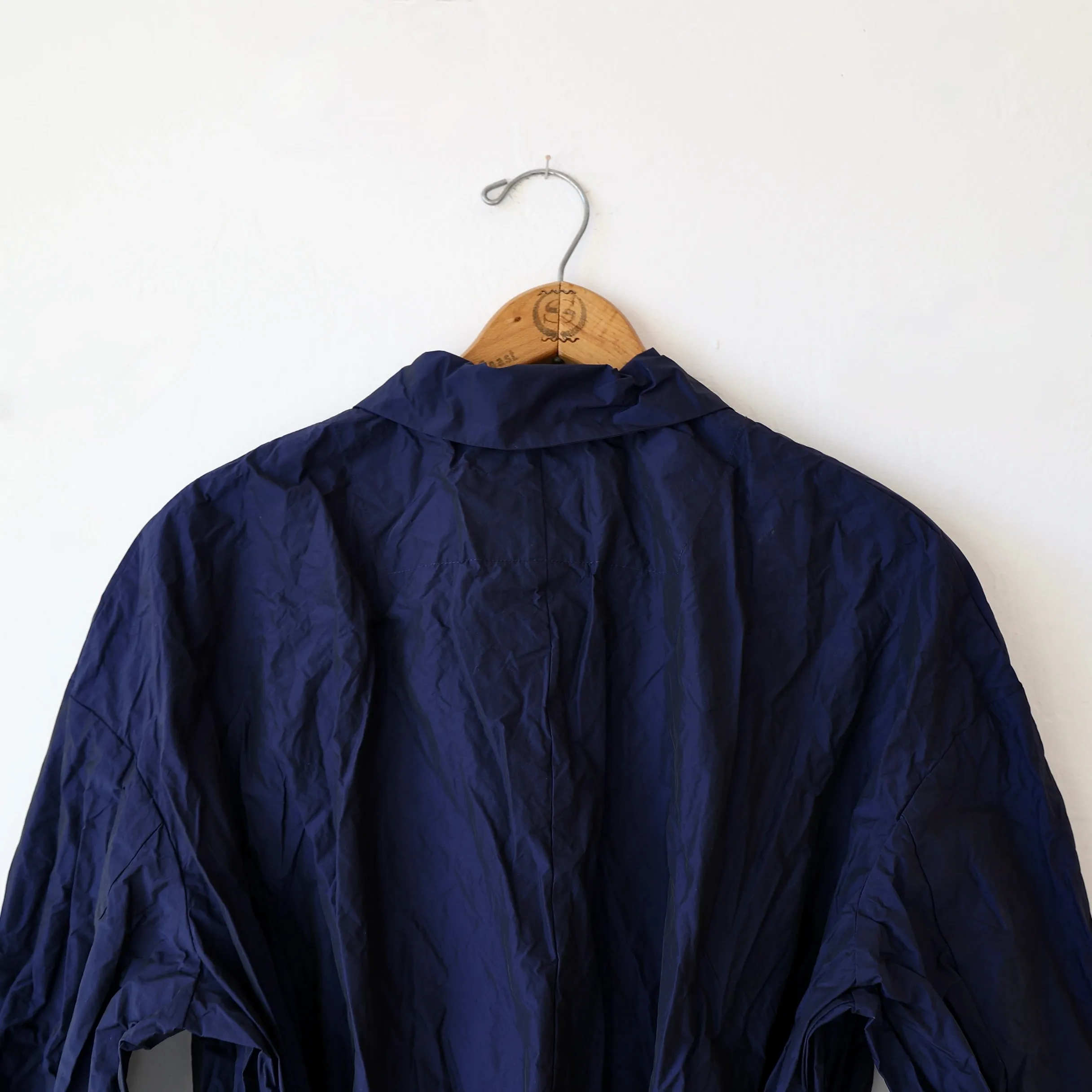 Manuelle Guibal Trench Coat - Oceanic Blue