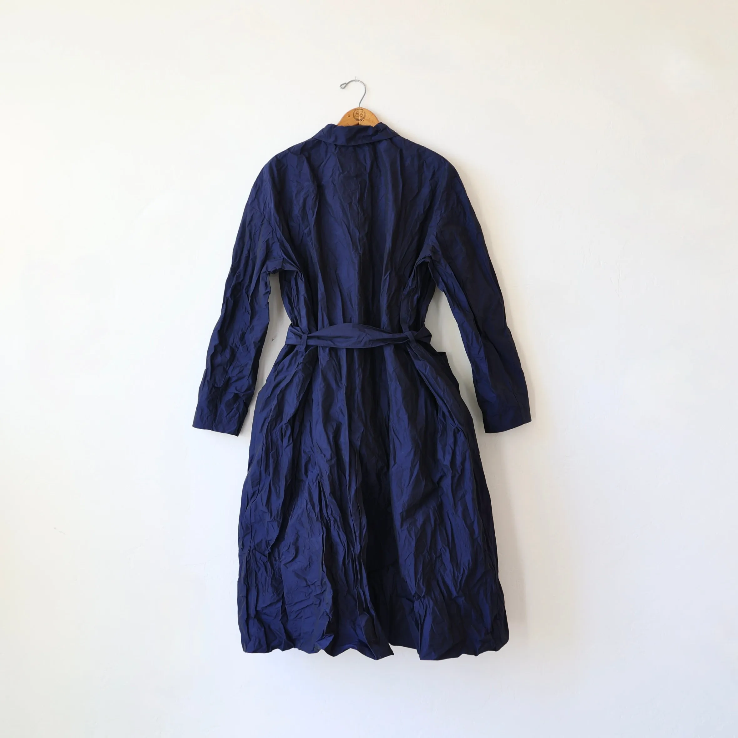 Manuelle Guibal Trench Coat - Oceanic Blue