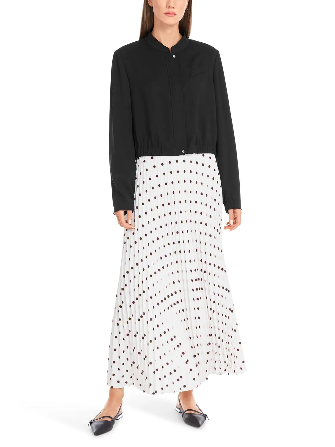 Marc Cain Soft flowing blouson jacket YC 31.12 W56 - Pre-Order May Delivery