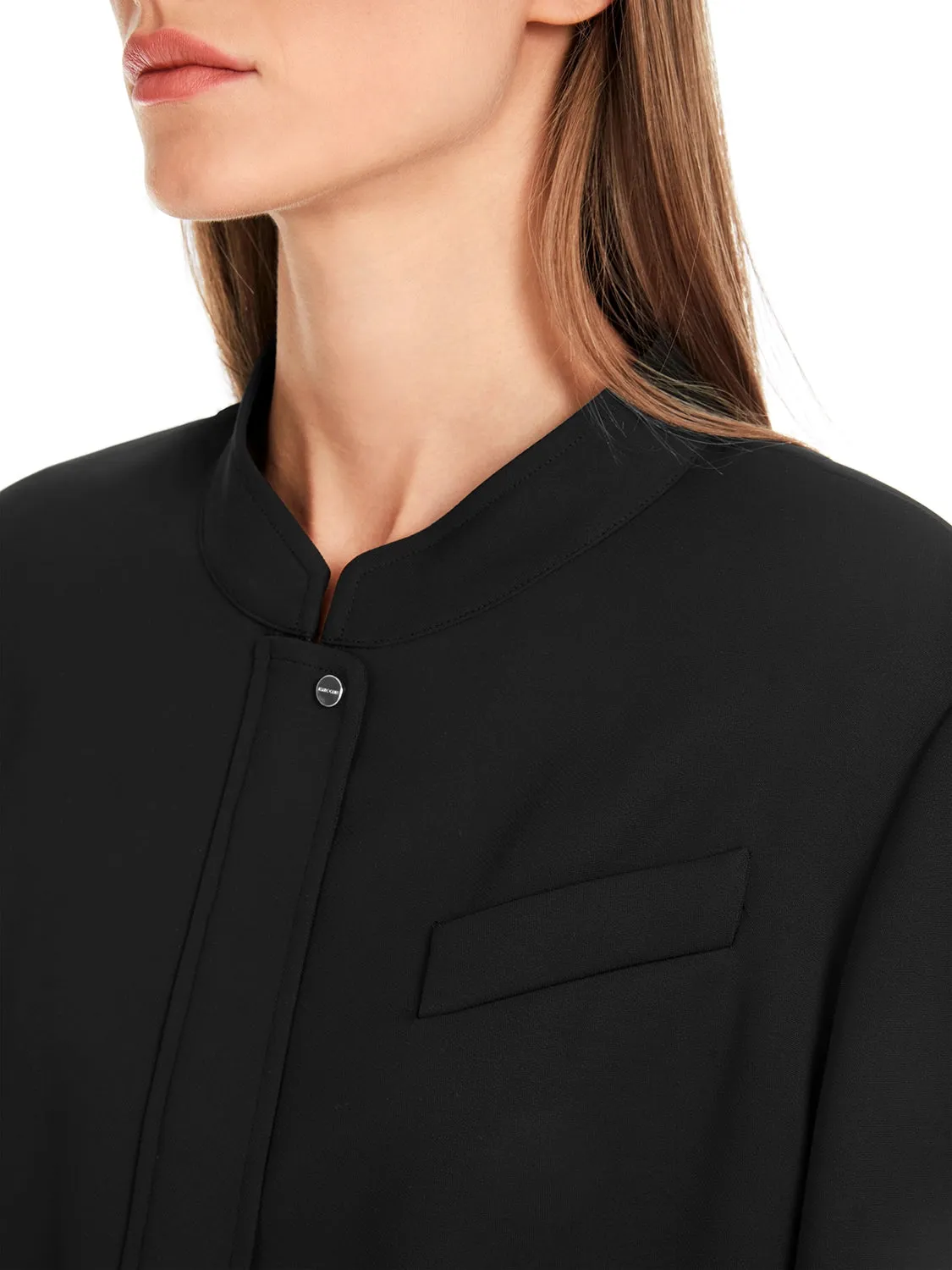Marc Cain Soft flowing blouson jacket YC 31.12 W56 - Pre-Order May Delivery