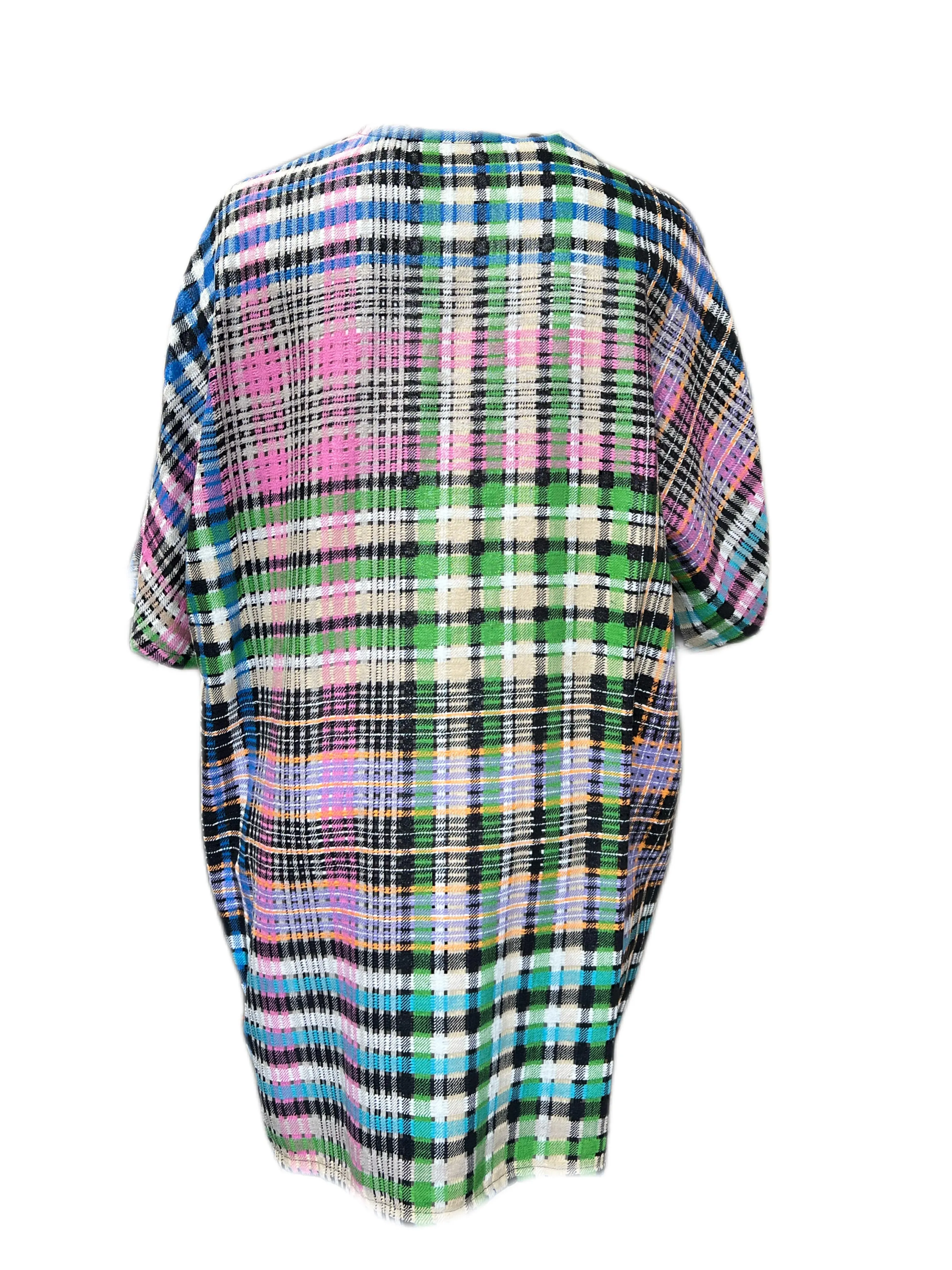 MARINA RINALDI Women's Green/Pink Fase Casual Jacket $915 NWT