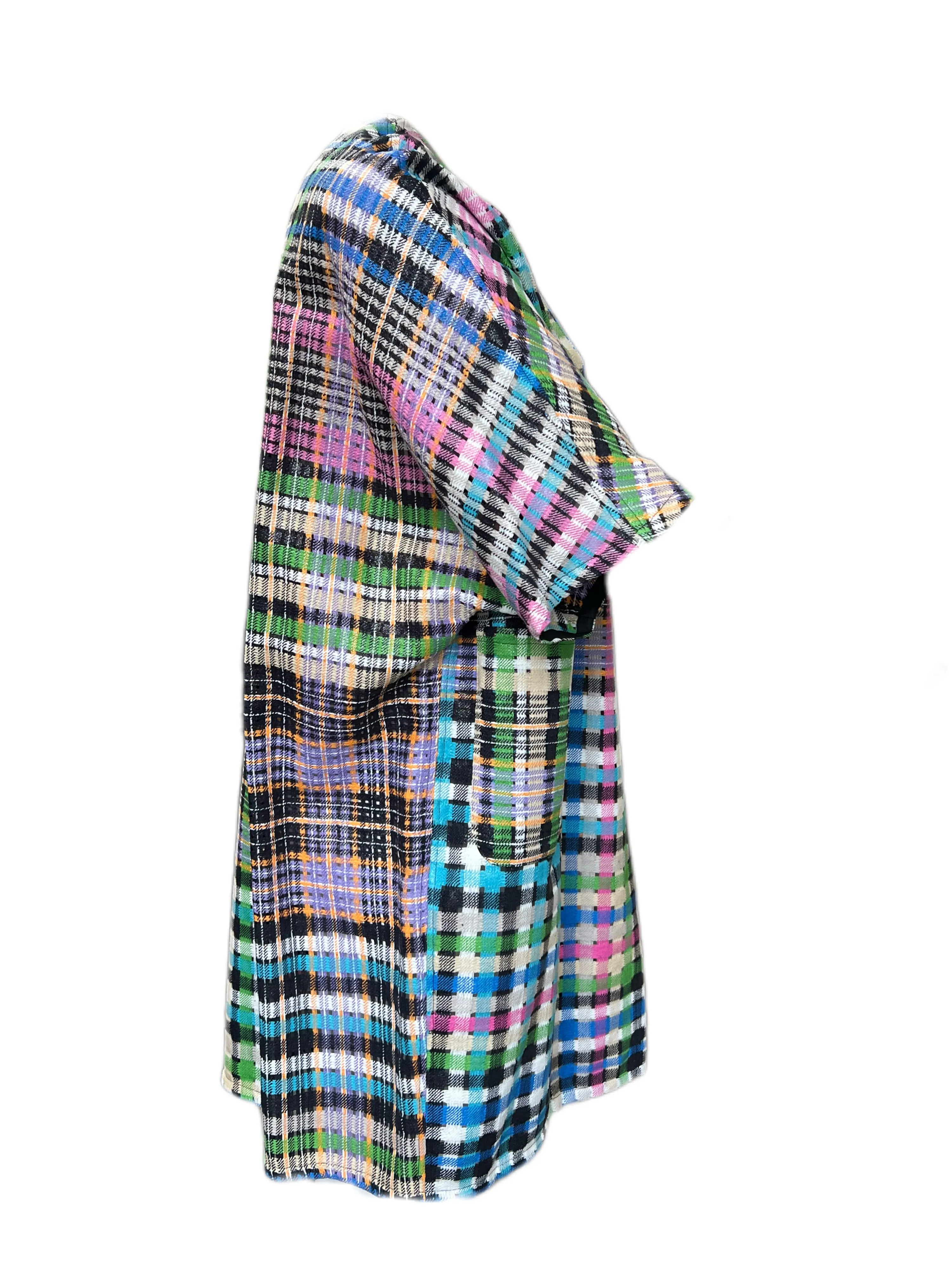 MARINA RINALDI Women's Green/Pink Fase Casual Jacket $915 NWT