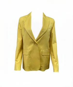 Max Mara Women's Yellow Bright Gelosia Casual Jacket NWT