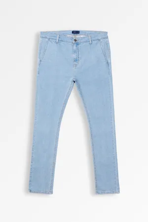 Men's Chino-Style Denim Pant | Leaf Clothing