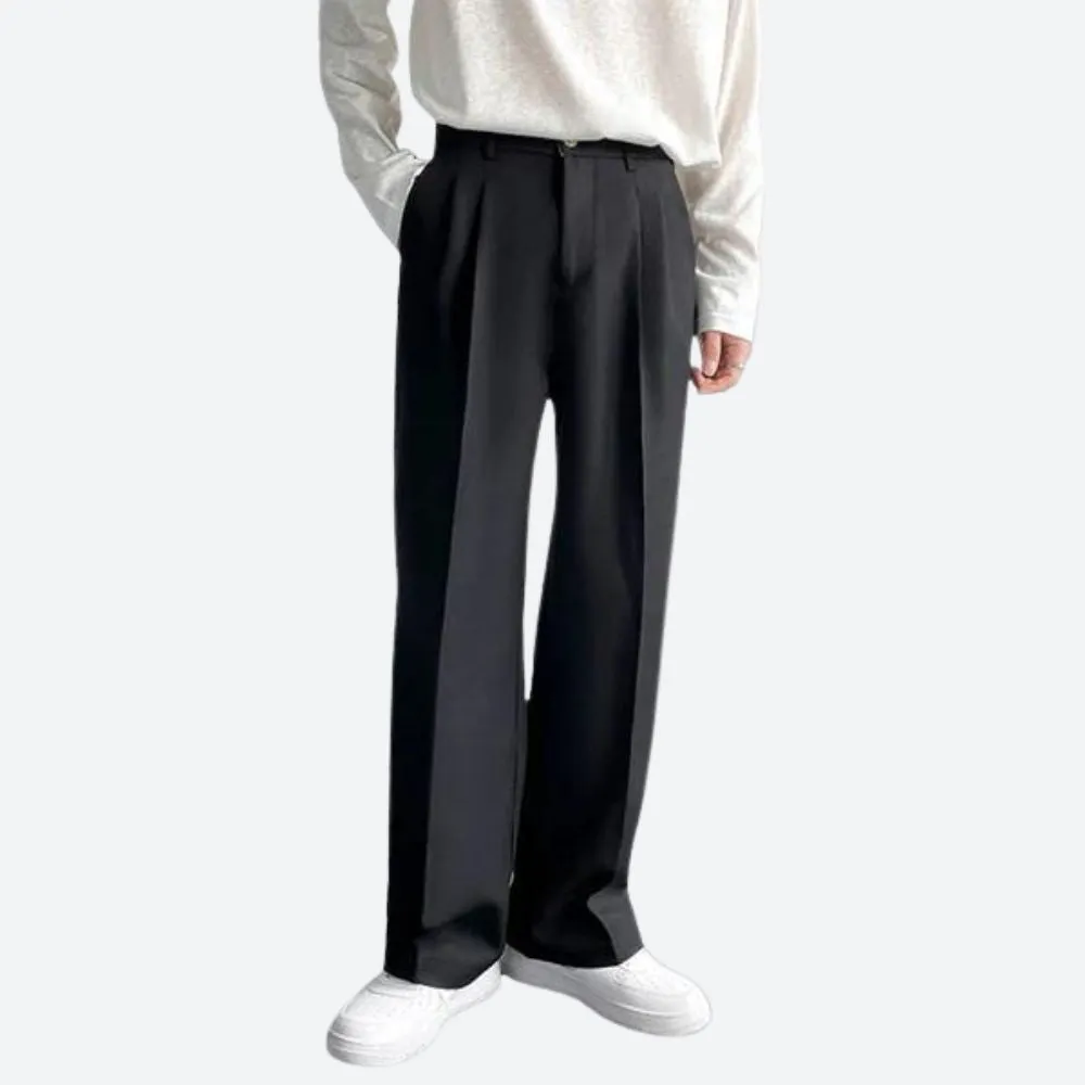 Men's Formal Loose Fit Trouser Pants | Work