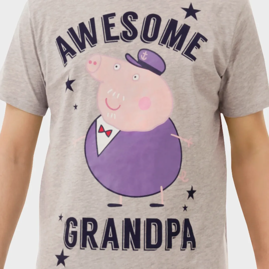 Mens Peppa Pig Pajamas - Grandpa Pig