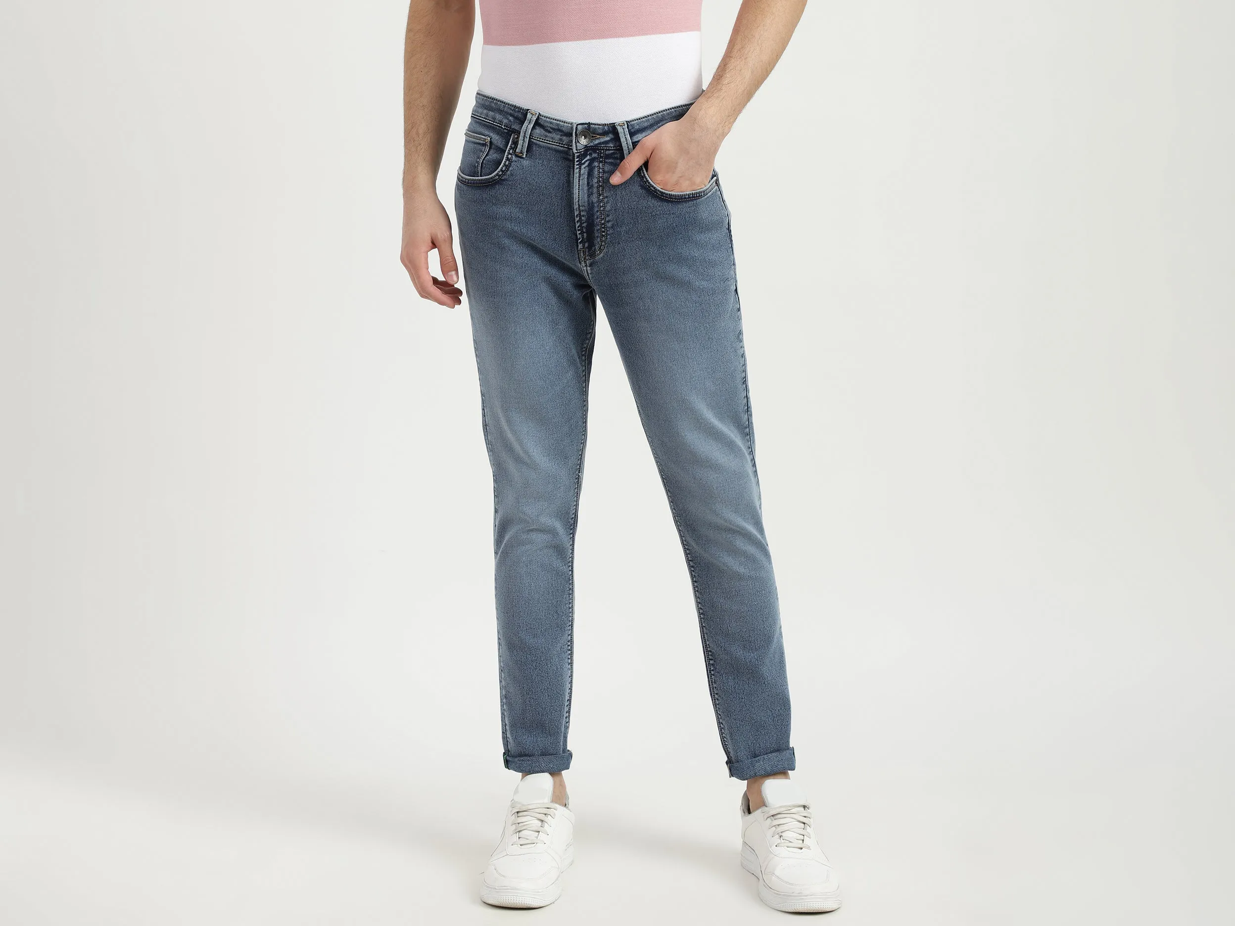 Mens Slim Tapered Jeans