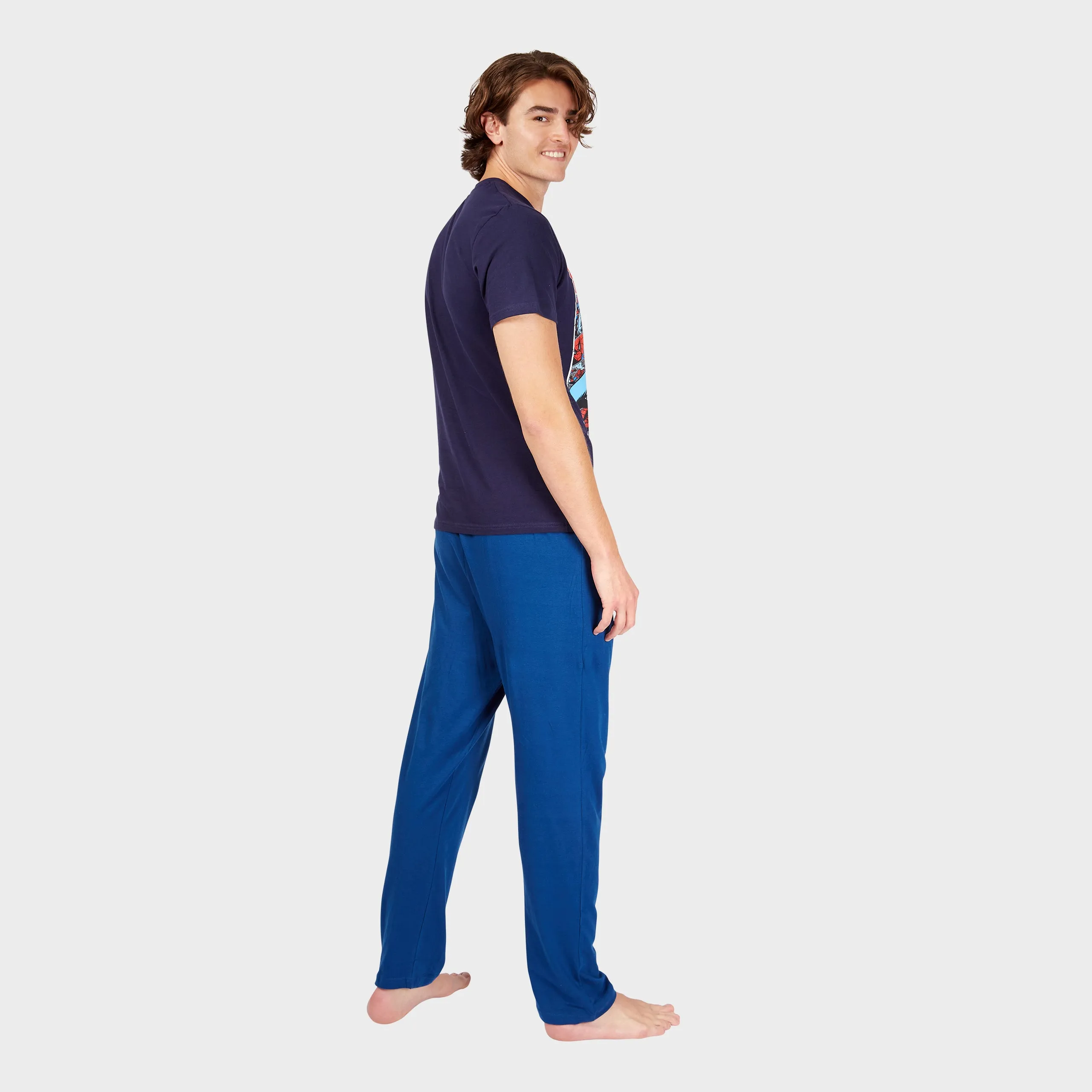 Mens Spiderman Pajamas