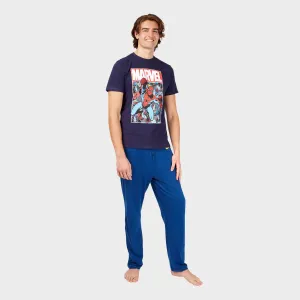 Mens Spiderman Pajamas