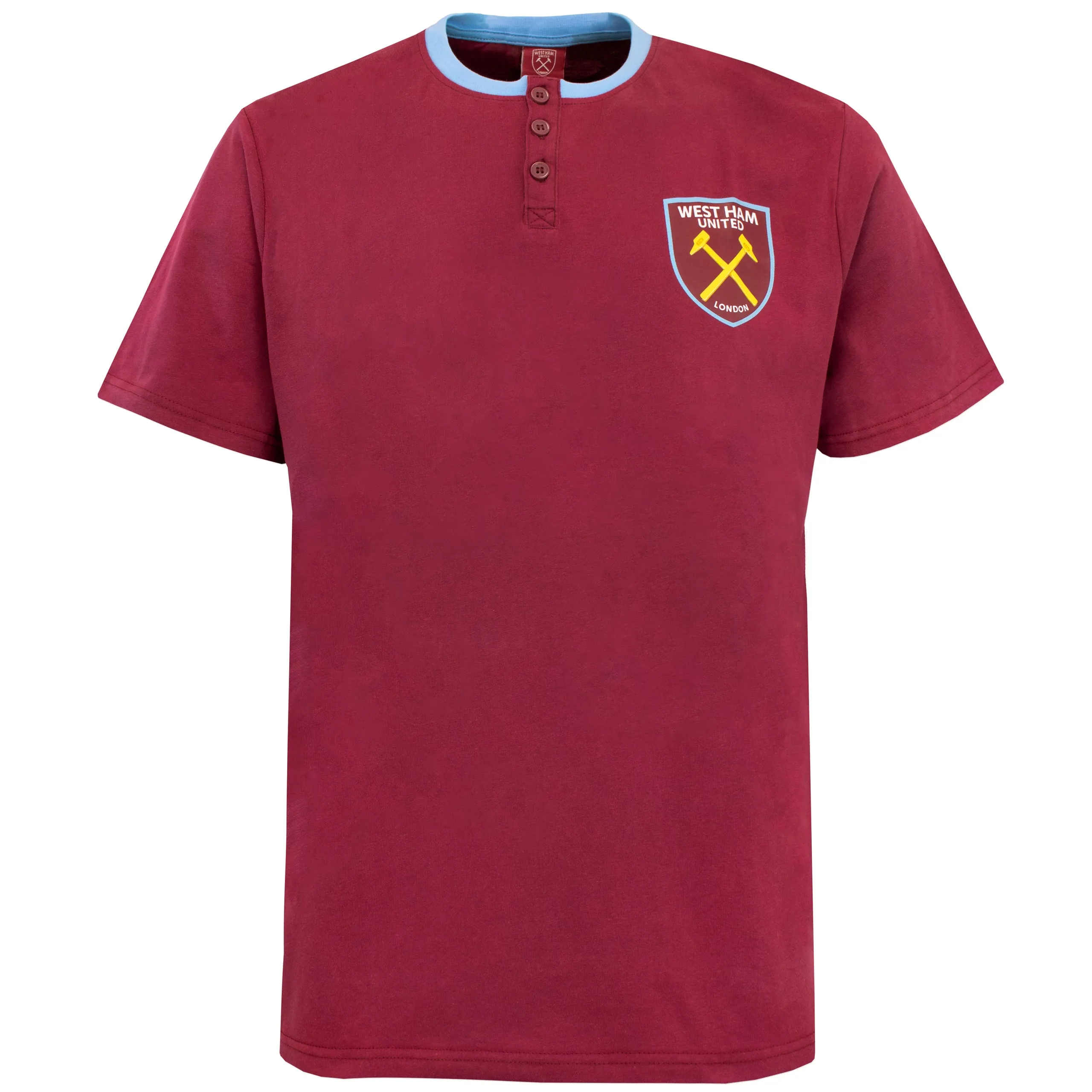 Mens West Ham United Short Pajamas
