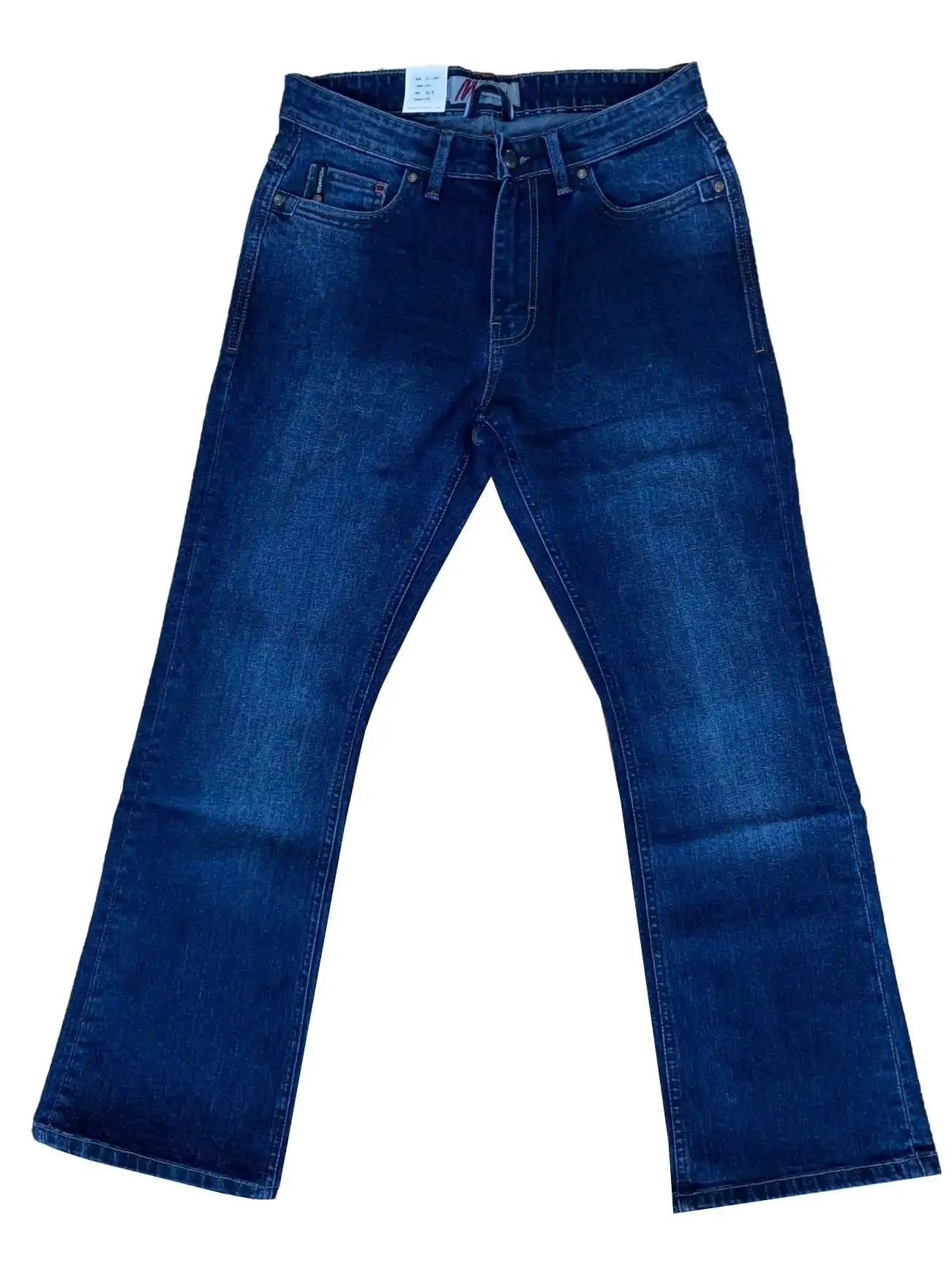 Mish Mash Men's Jeans Gabbro Bootcut Stretch Dark Blue