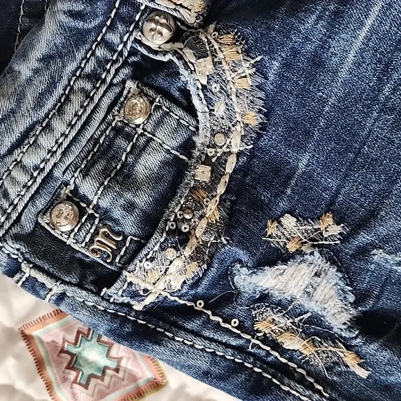 Miss Me Easy Cropped Jeans