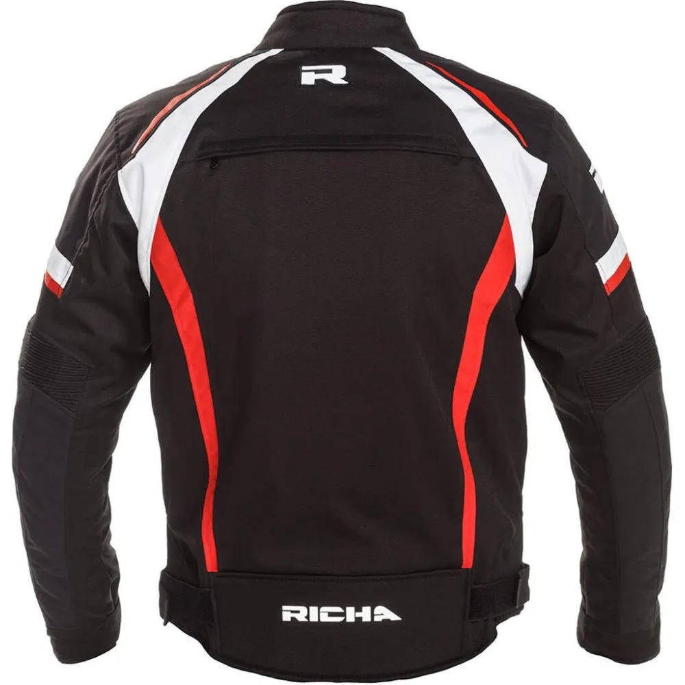 Moto Jacket Richa Falcon 2 Jacket, Black/Red/White