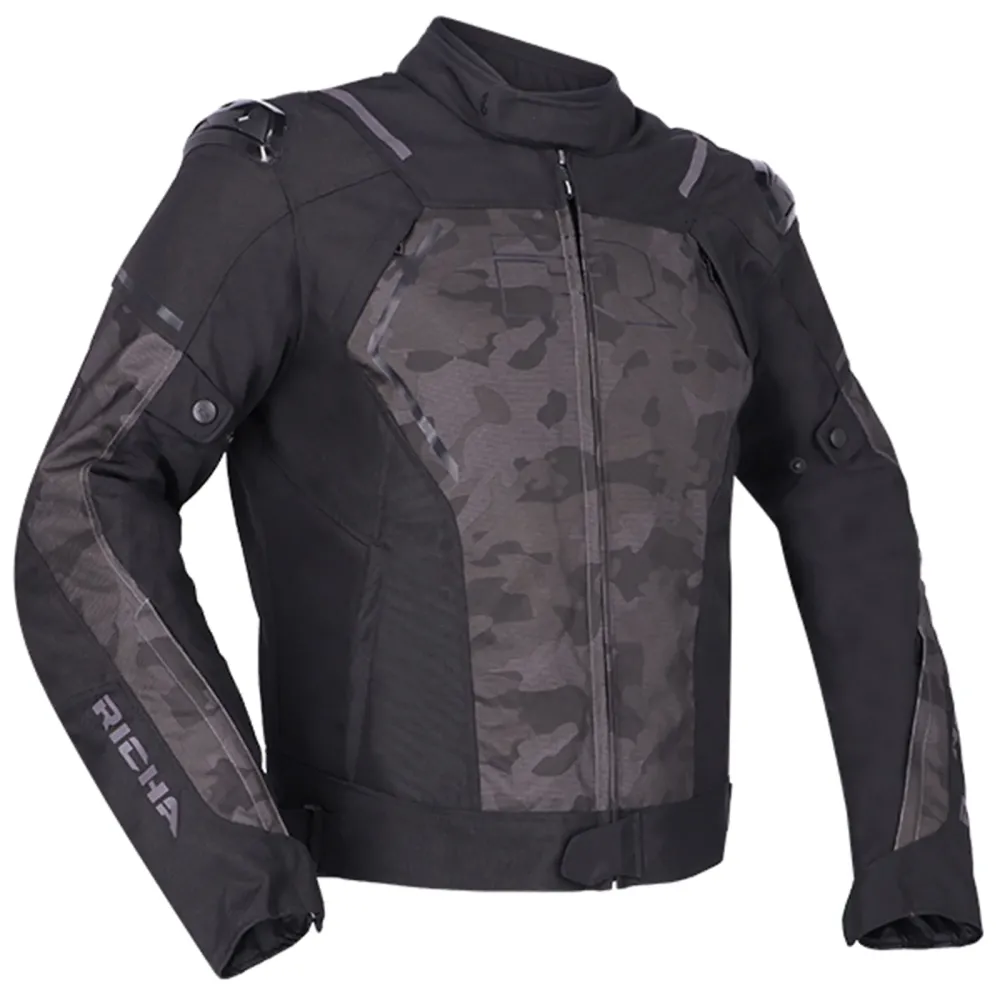 Moto Jacket Richa Vendetta Jacket, Black/Camo