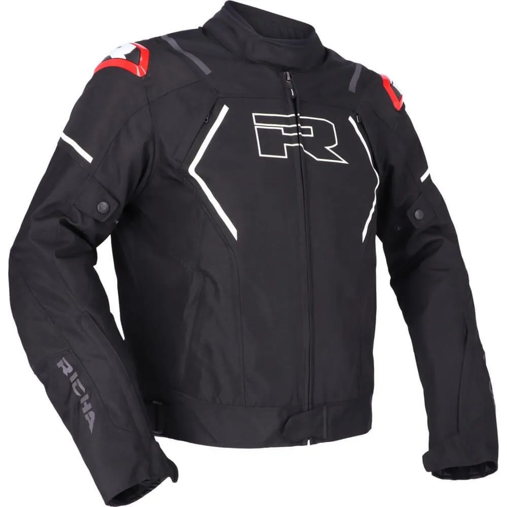 Moto Jacket Richa Vendetta Jacket, Black/White/Red