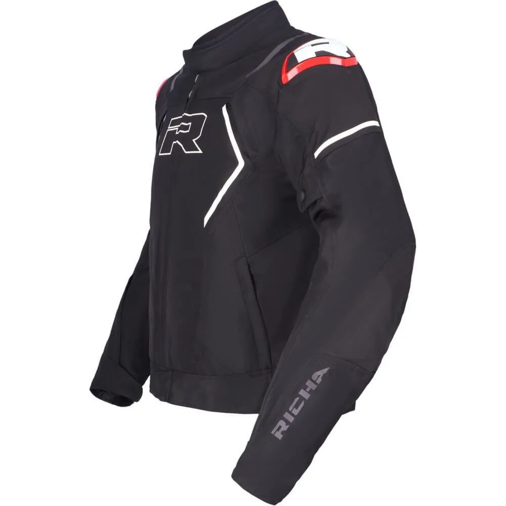 Moto Jacket Richa Vendetta Jacket, Black/White/Red