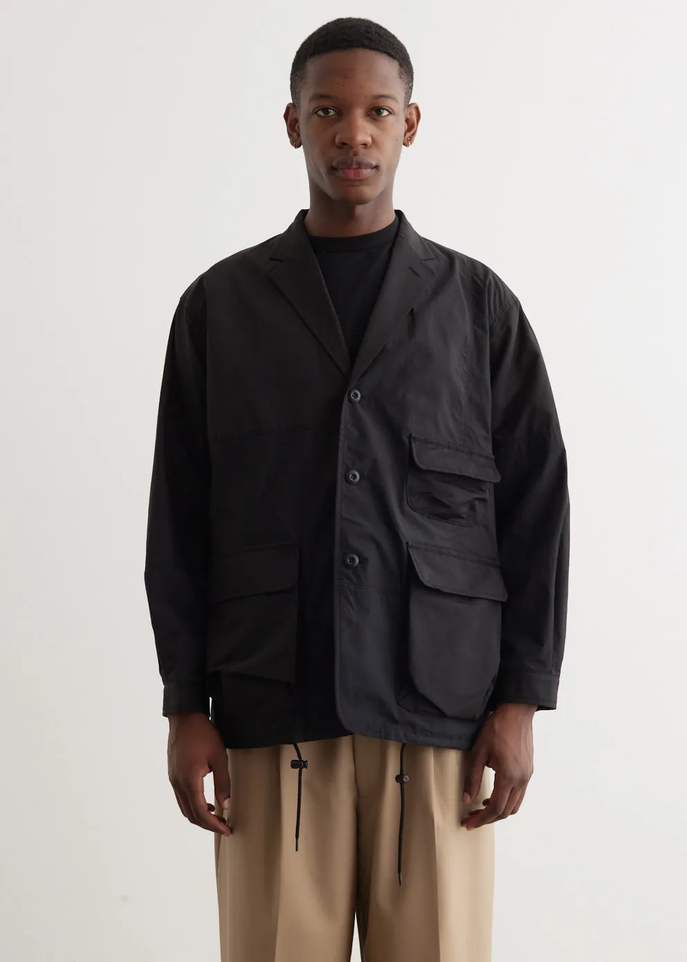 Multi Fabric Mix Jacket