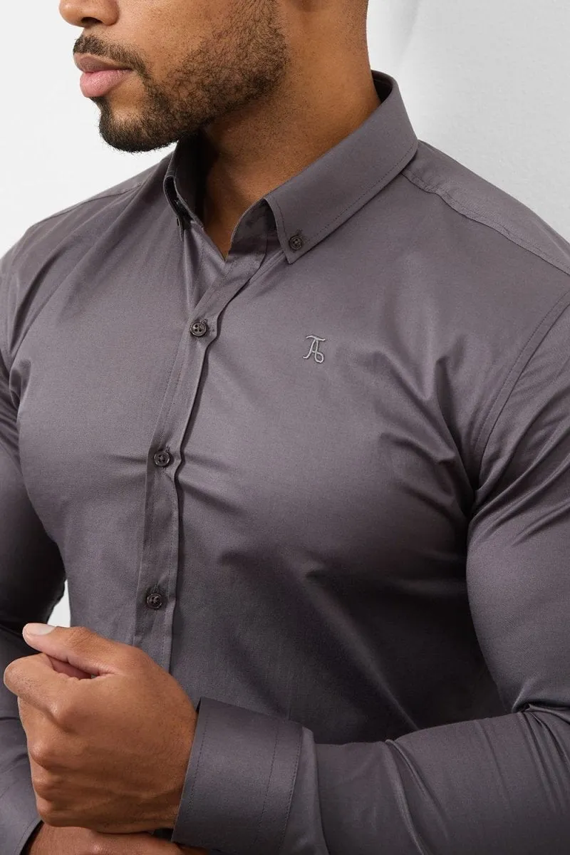 Muscle Fit Signature Shirt 2.0 in Grey