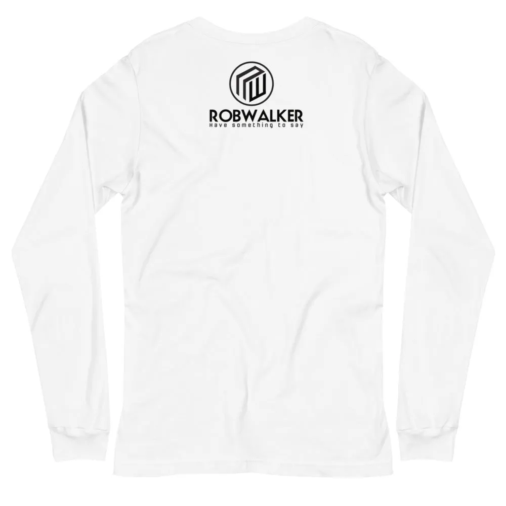 My Food Doesn't have a Face Unisex Long Sleeve Tee