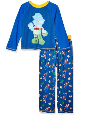 Nintendo Super Mario Long Sleeve Pajamas Set