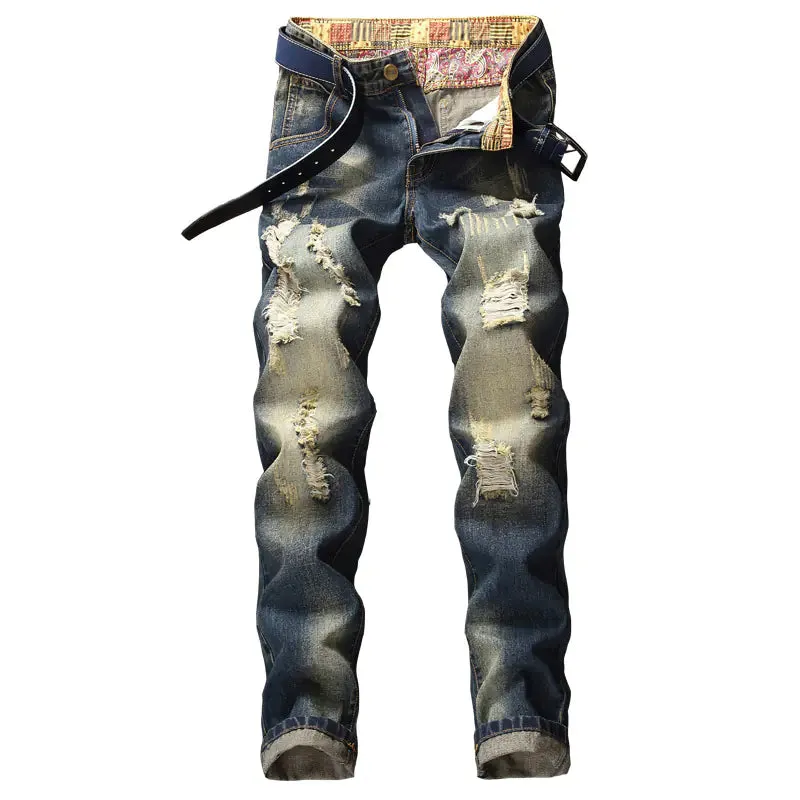 Nostalgic Shabby Chic Jeans