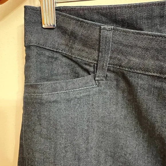 NYDJ High Rise Crop Straight Jeans