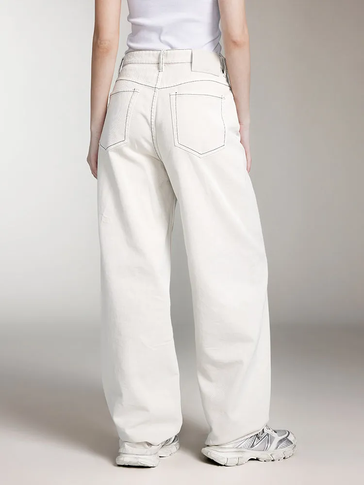 Off-White Loose Fit Jeans