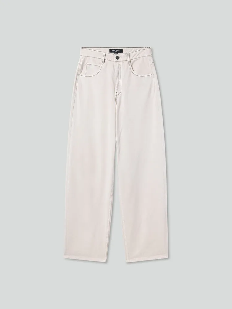Off-White Loose Fit Jeans