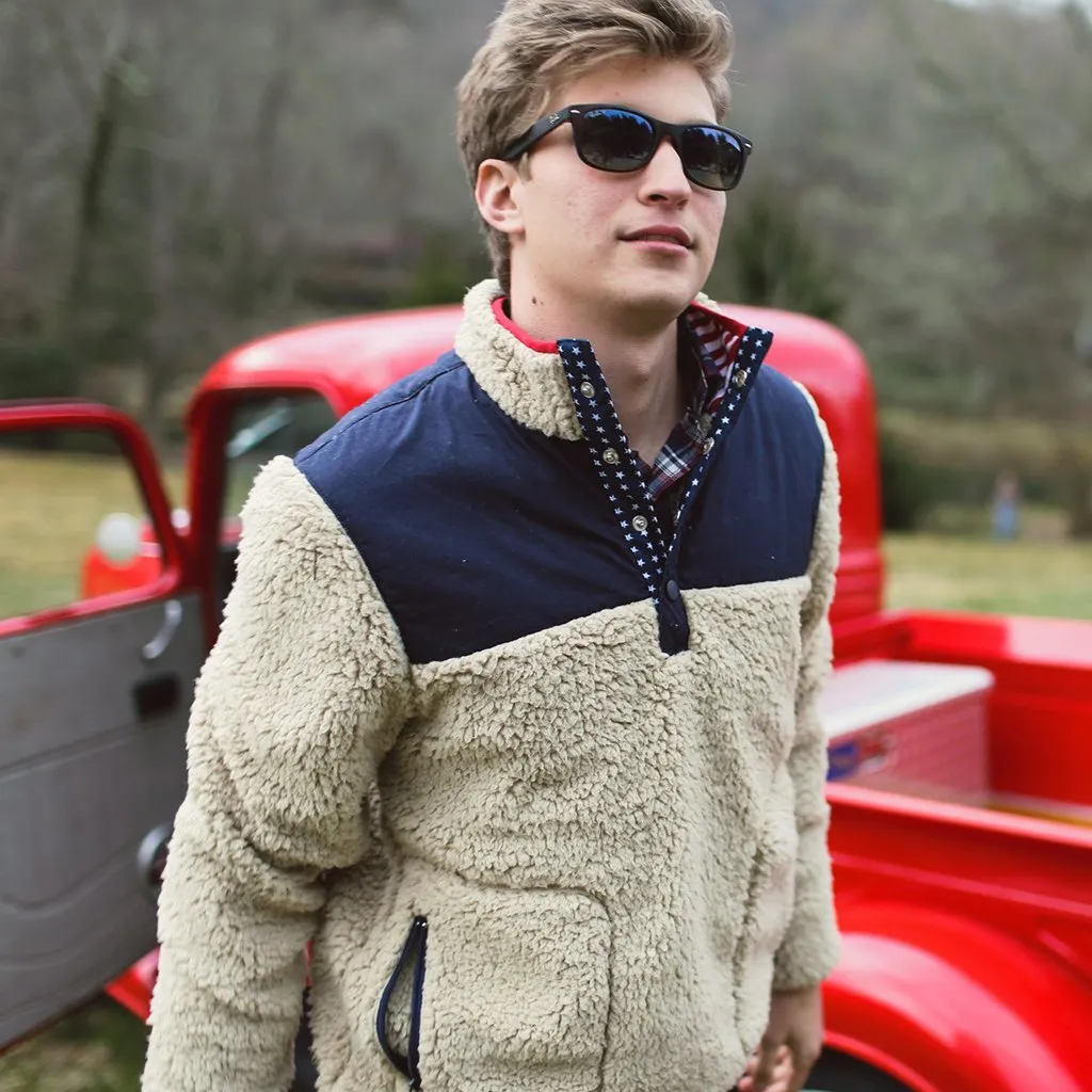 Old Glory Sherpa Pullover