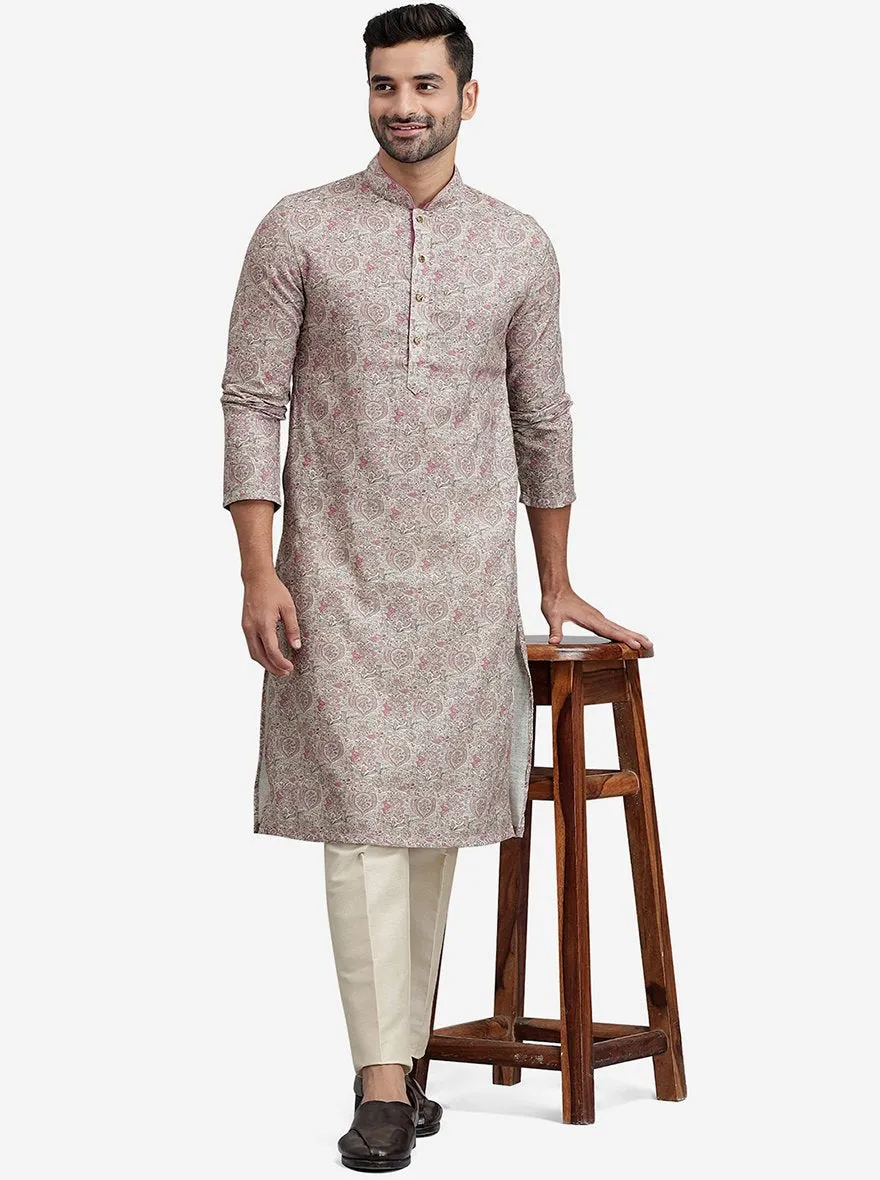 Onion Pink Kurta | The Kurta Company