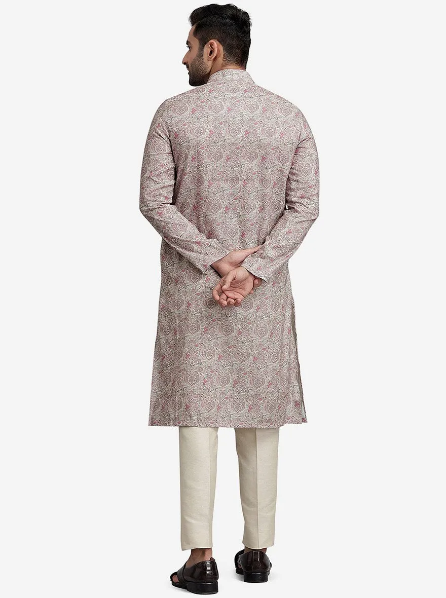 Onion Pink Kurta | The Kurta Company
