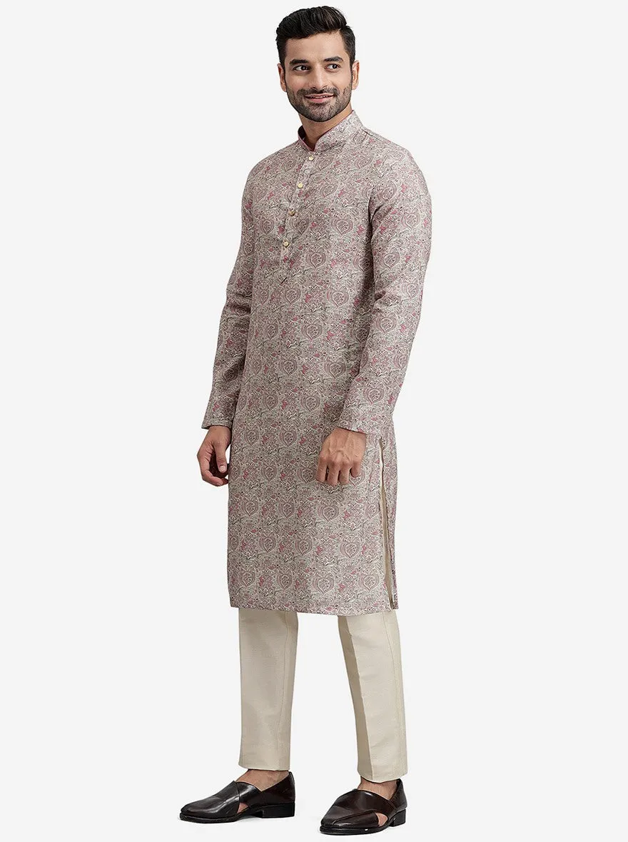 Onion Pink Kurta | The Kurta Company