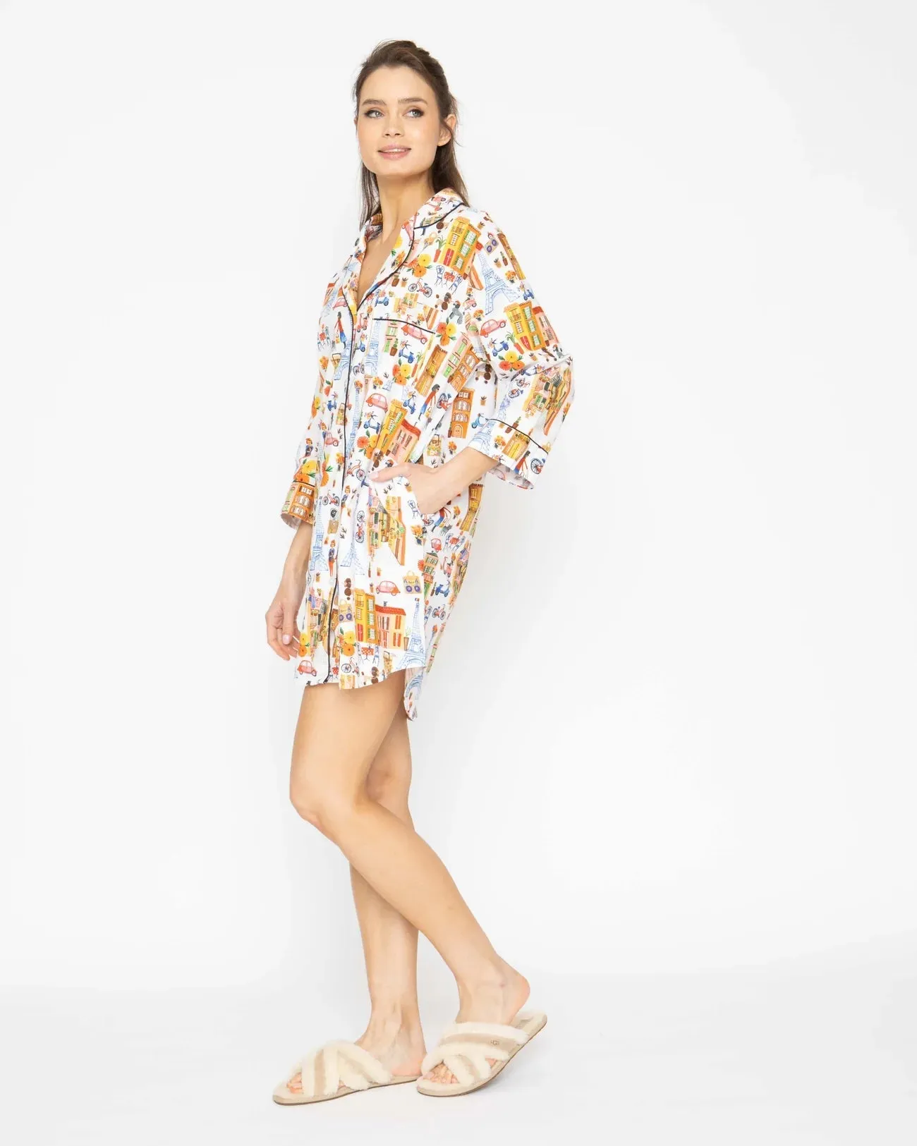 Ooh La La House Pajama Shirt