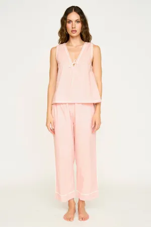 Pajama Pant & Camisole Set in Conch