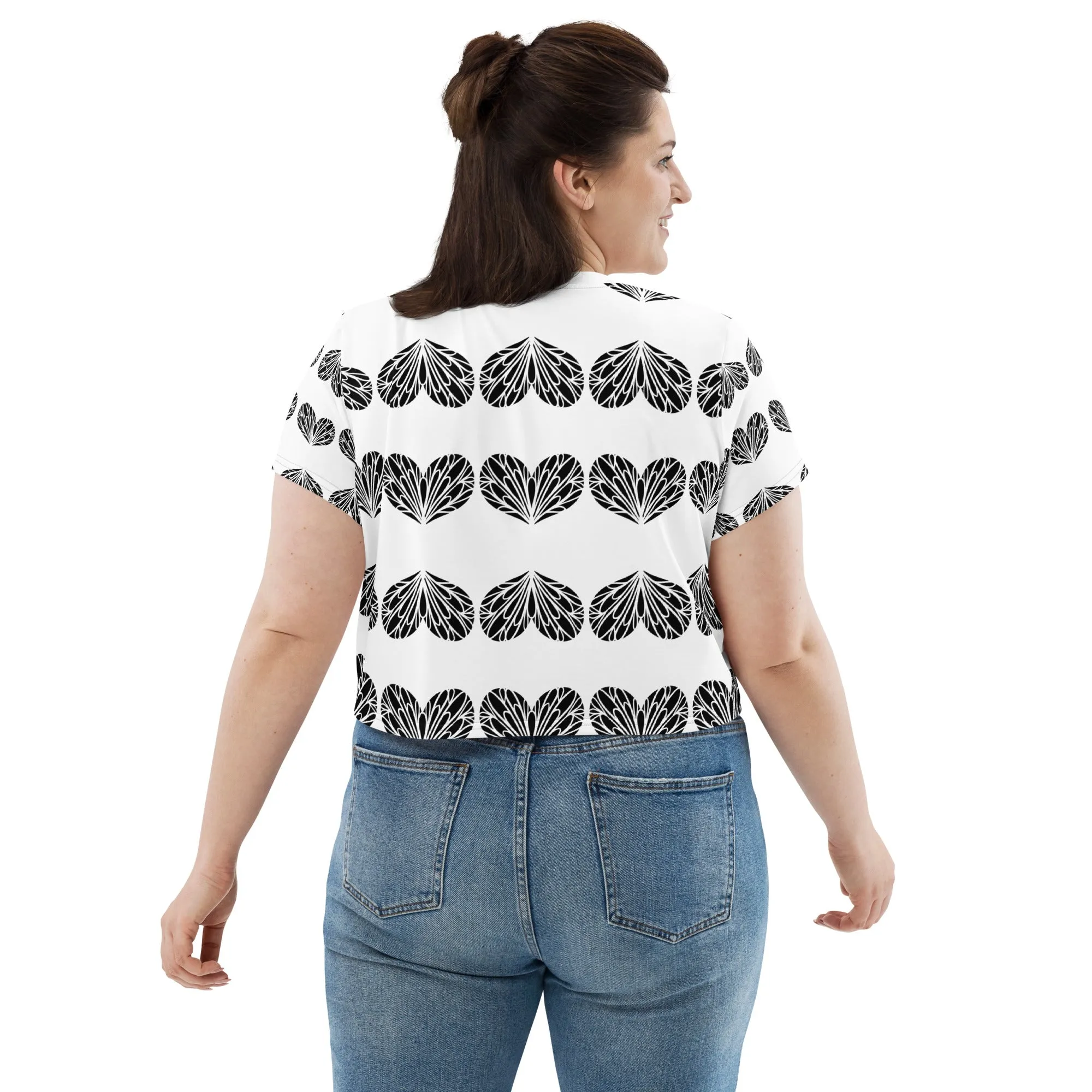 Pajamas - All-Over Print Crop Tee