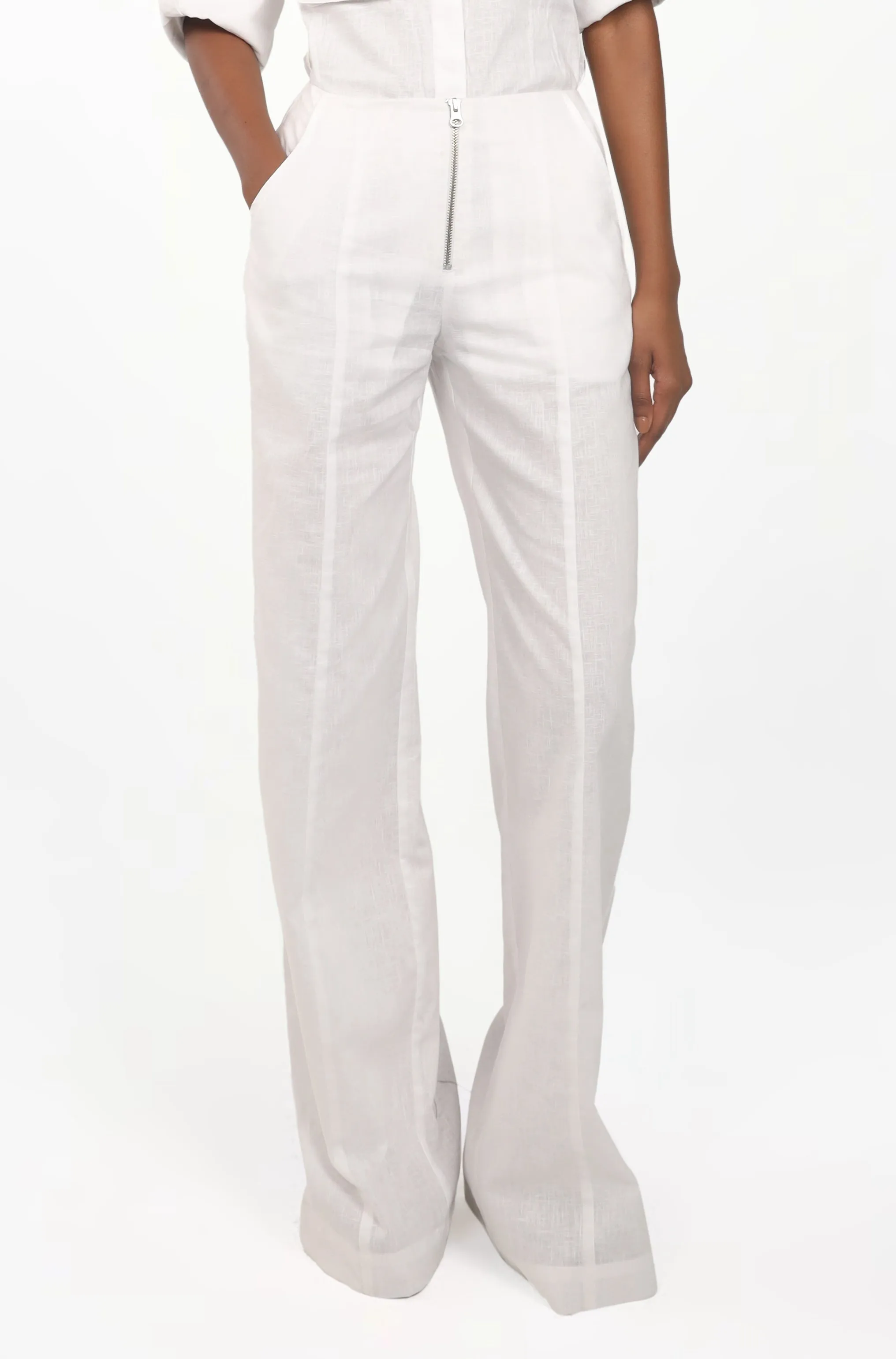 Panelled Tailored Trousers