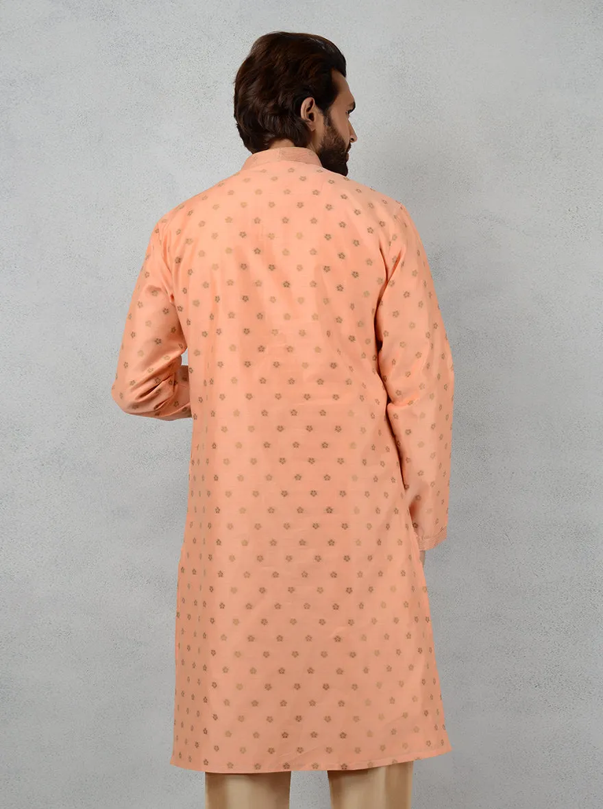 Peach Kurta Set | Azania