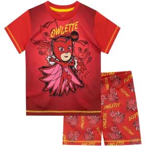 PJ Masks Short Pajamas - Owlette