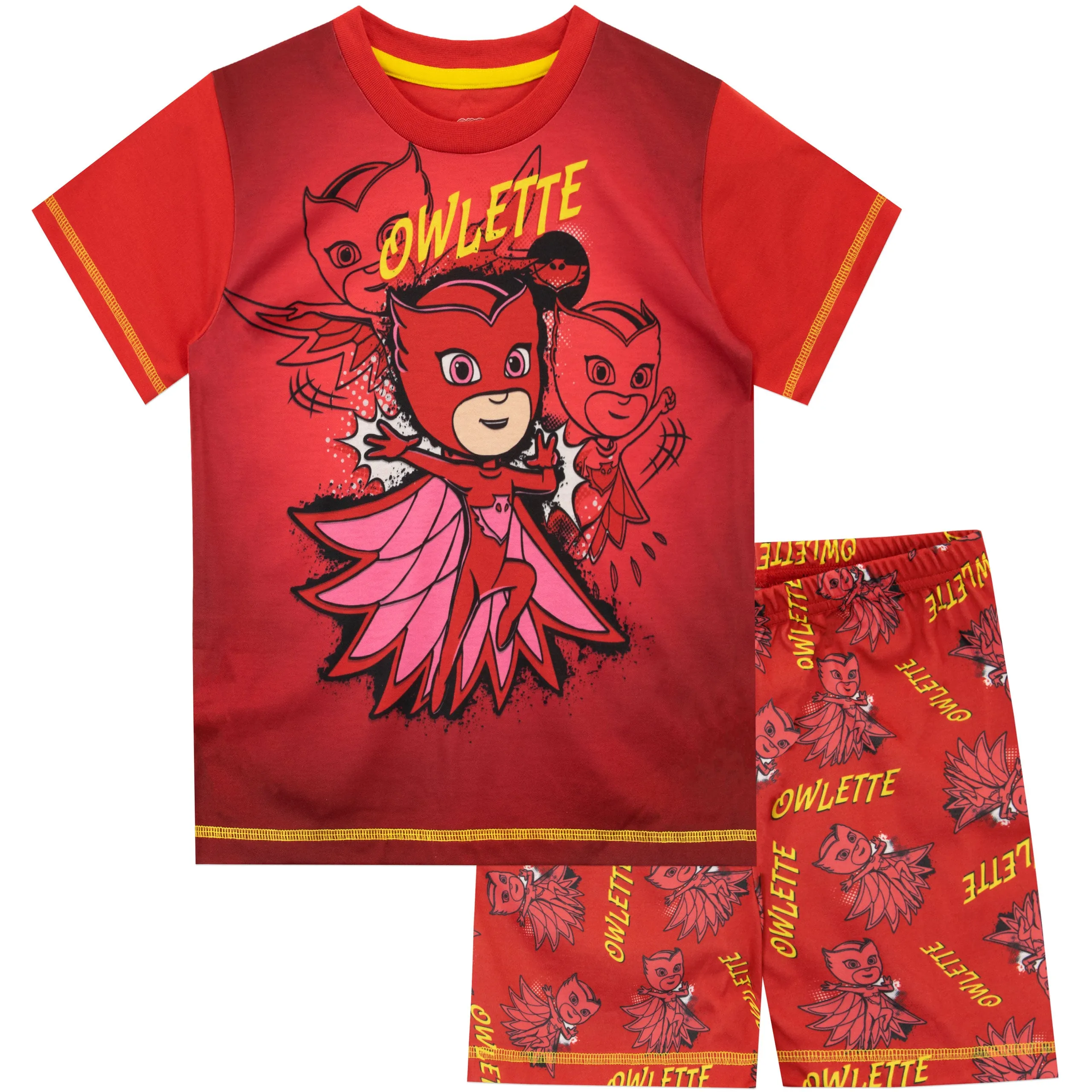 PJ Masks Short Pajamas - Owlette